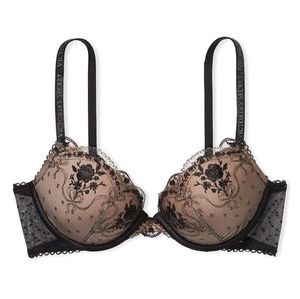 Victoria's Secret VERY SEXY Embroidered Push-Up Bra